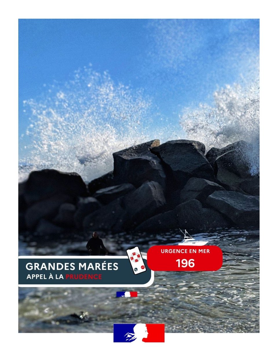 Alerte grandes marées en Charente-Maritime du 13 au 16 août 2026