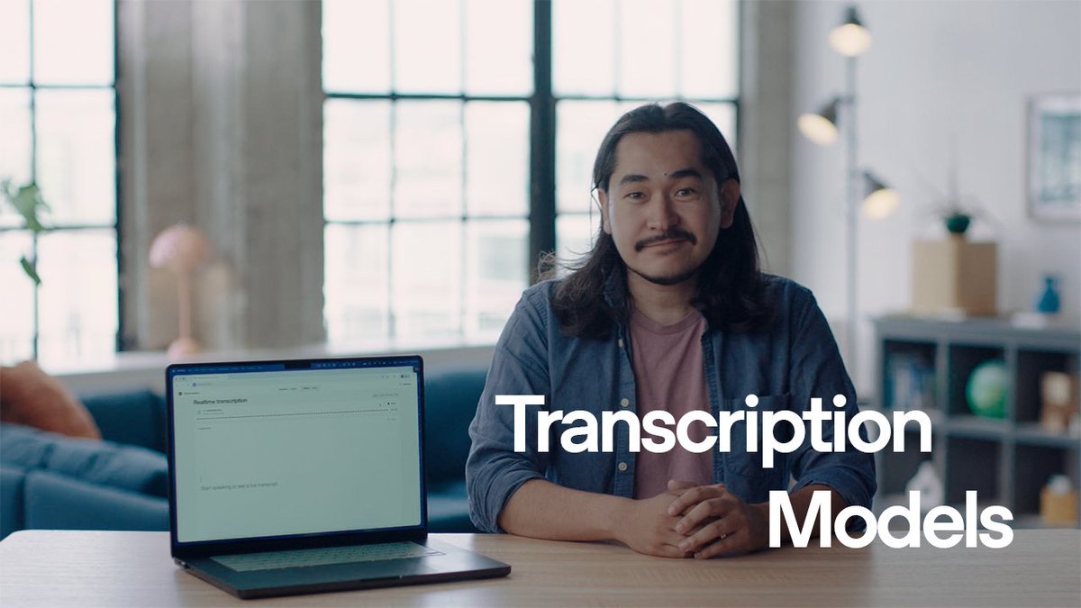 Original video thumbnail: OpenAI Developers - OpenAI Launches Two New Specialized Transcription Models