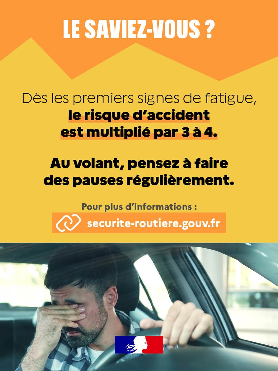 Alerte fatigue sur les routes de Tarn-et-Garonne