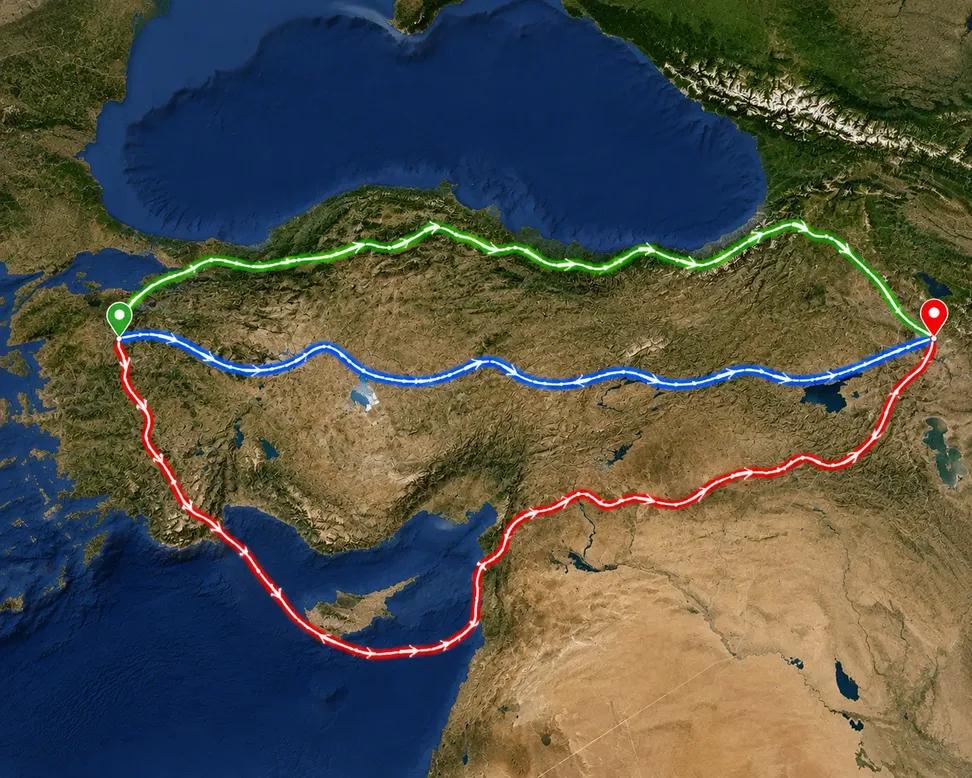 Bursa'dan Kars'a en iyi güzergah hangisi? Vatandaş soruyor
