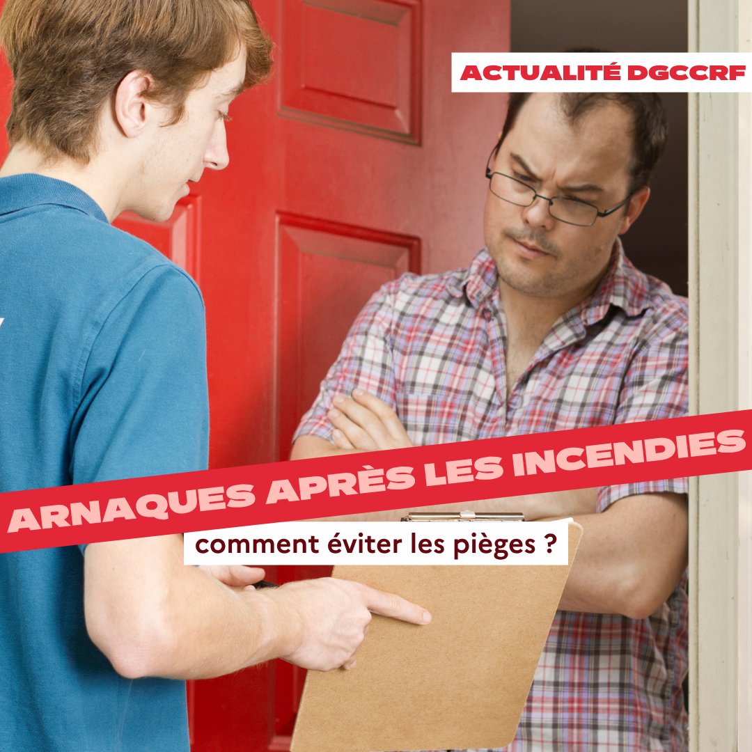 Prévention des arnaques après les incendies dans le 13