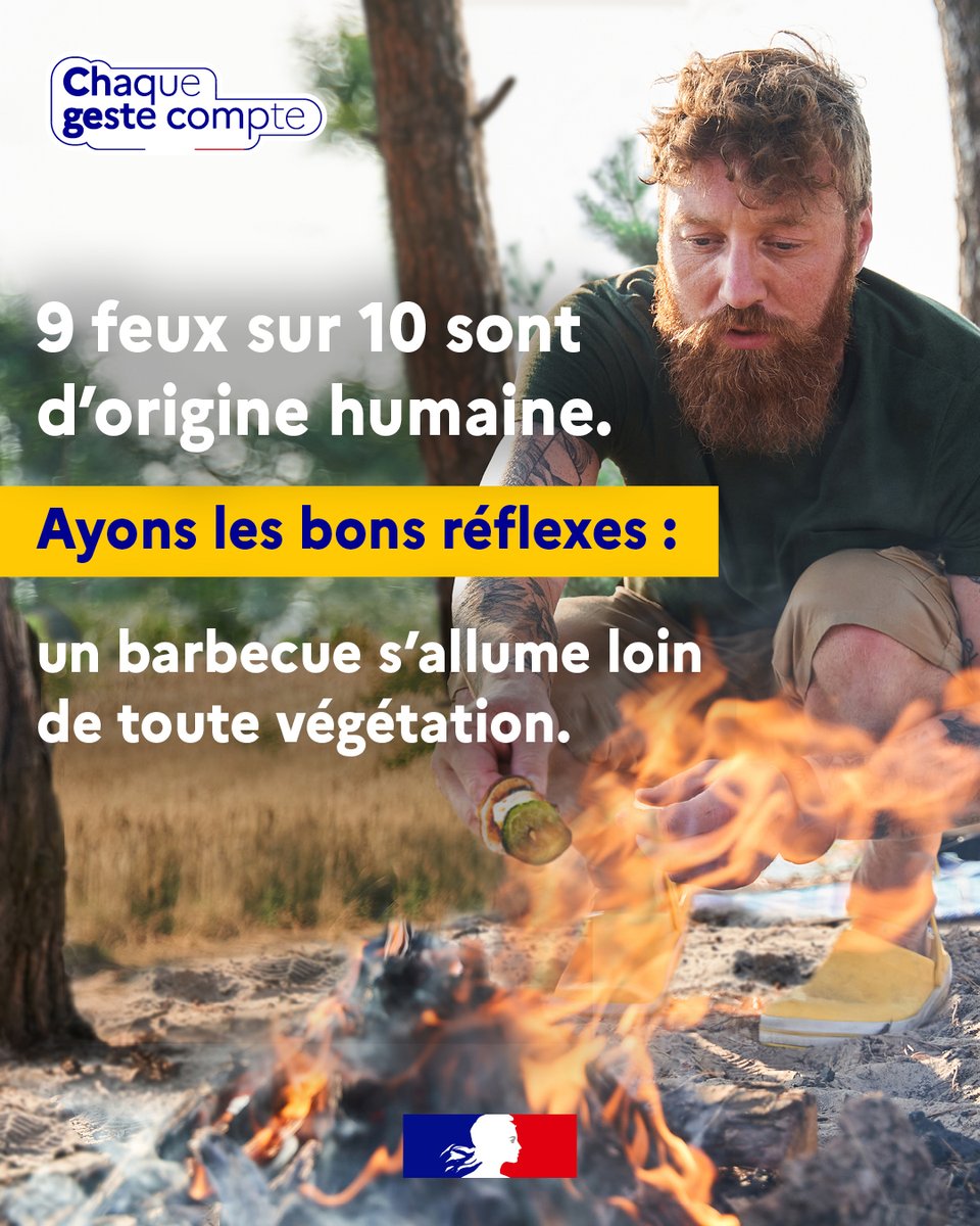 Feux de forêt : 90 % d'origine humaine