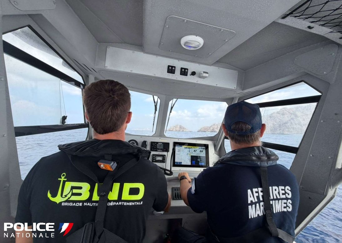Sauvetage en mer au large de Marseille le 4 août