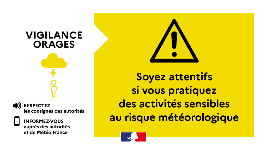 Vigilance orange canicule et orages en Corrèze