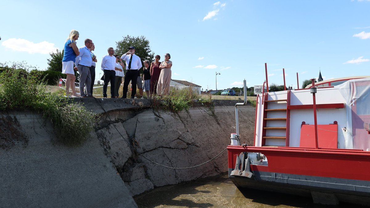 Sécheresse 2026 : le préfet à Marseilles-lès-Aubigny pour évaluer l'impact sur le canal latéral à la Loire