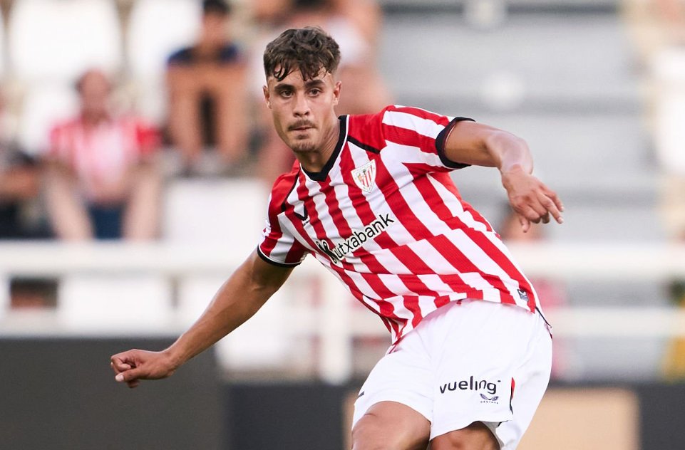 Hugo Rincón: "Después de dos cesiones fuera, tengo muchas ganas de poder debutar en San Mamés".…