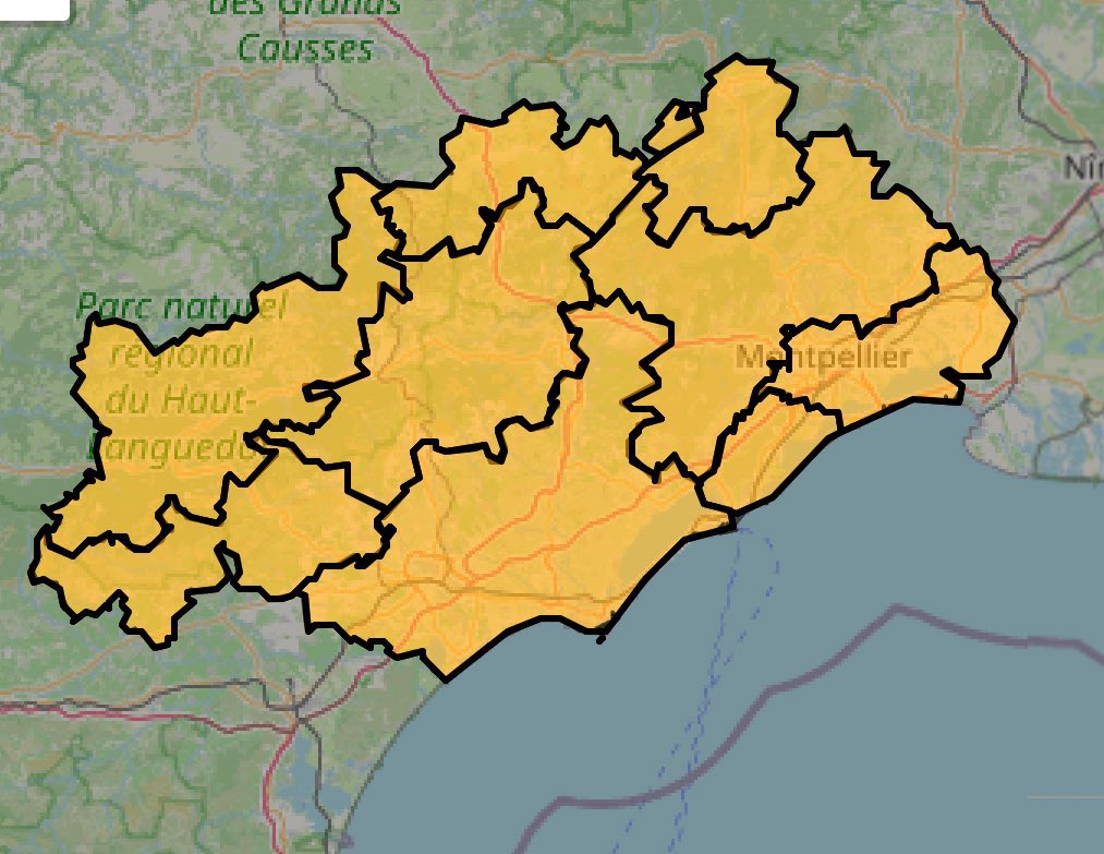 Risque incendie élevé dans l'Hérault le 12 août