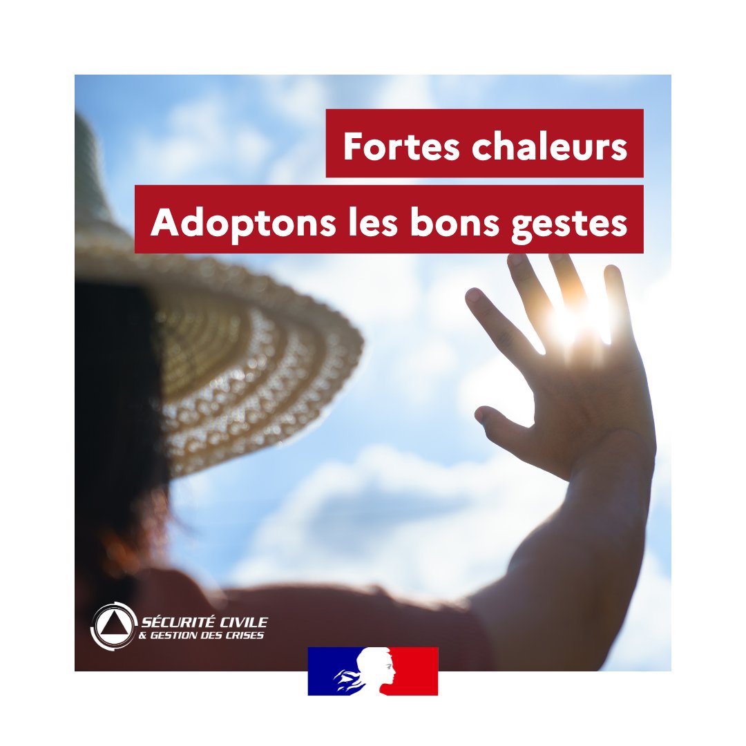 43 départements en vigilance orange canicule