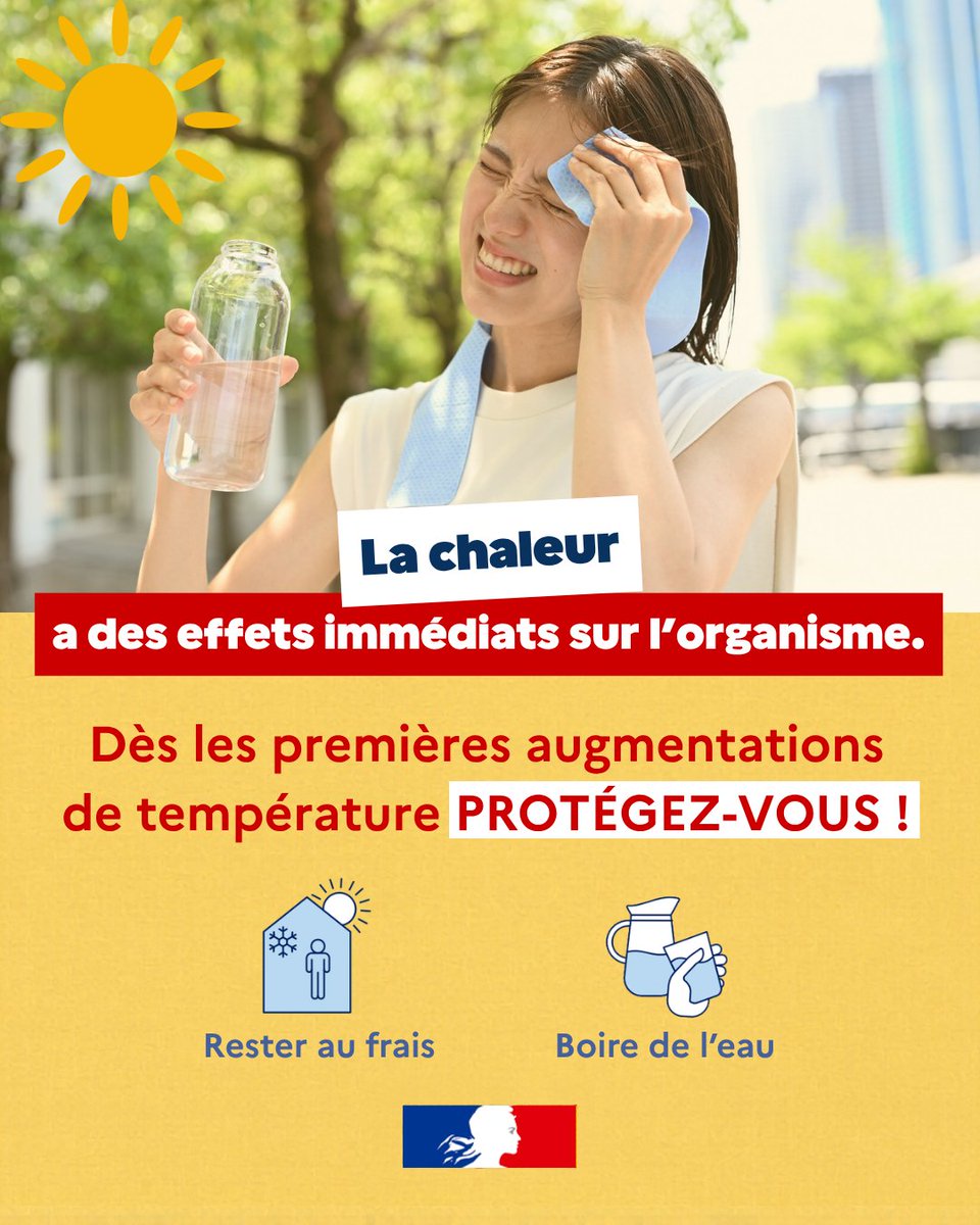 Risques sanitaires dès les premiers jours de canicule en Haute-Savoie