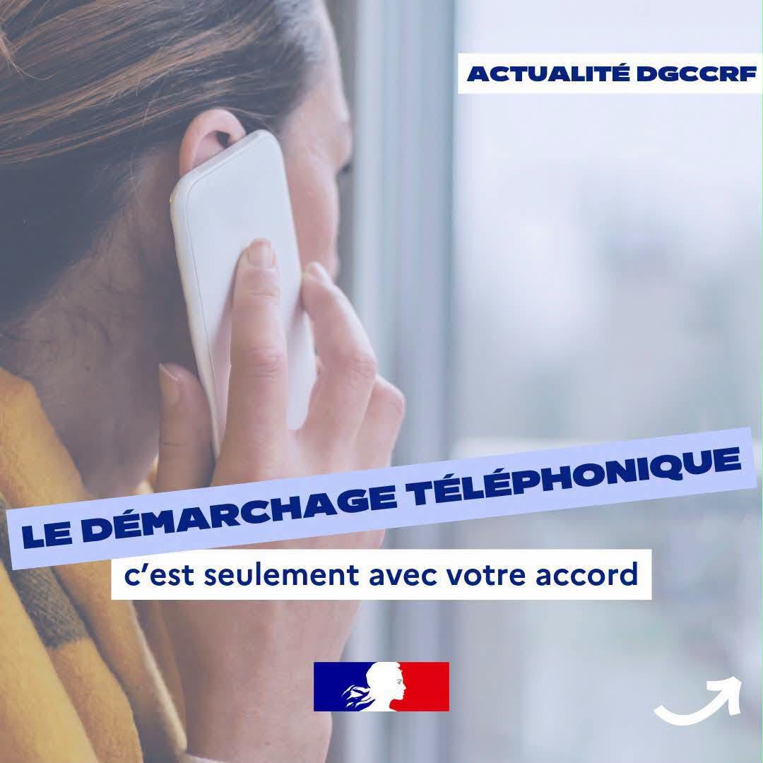 Interdiction du démarchage téléphonique non sollicité en France