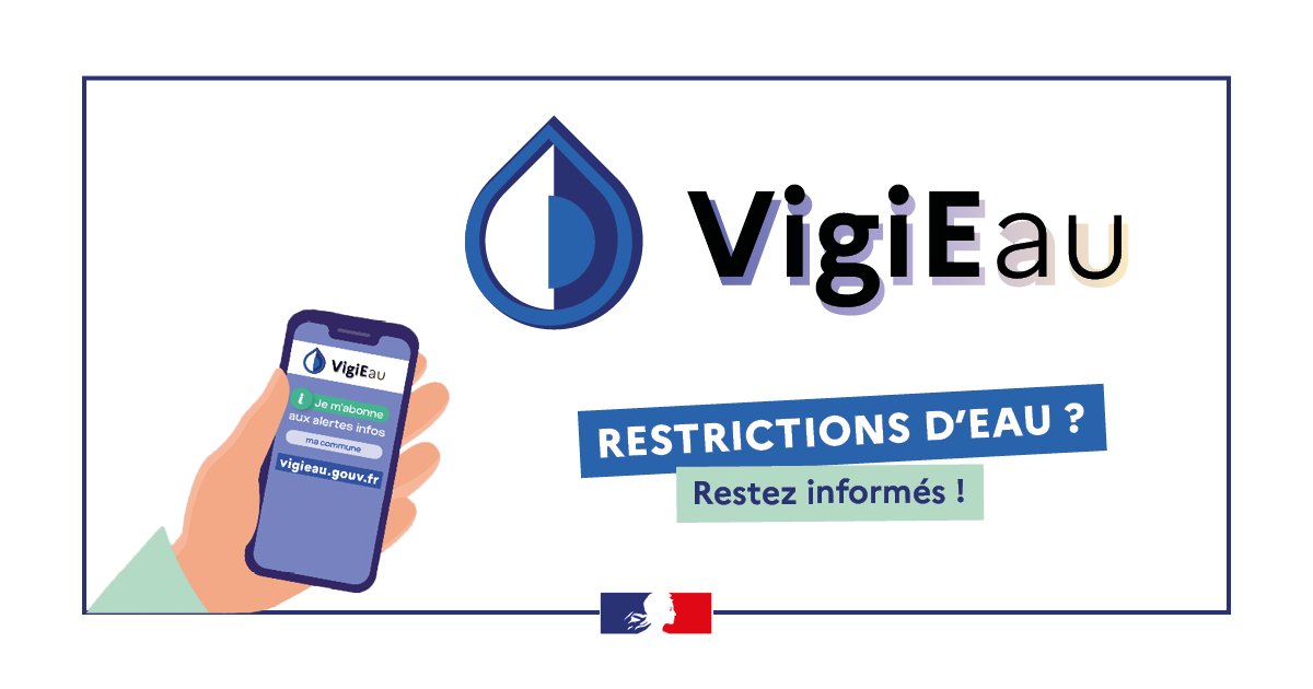 Alerte sécheresse en Vendée : suivi via VigiEau