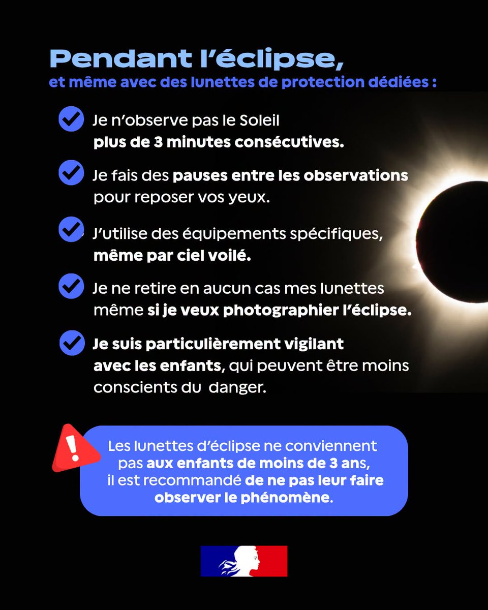 Éclipse solaire : protéger les yeux est essentiel