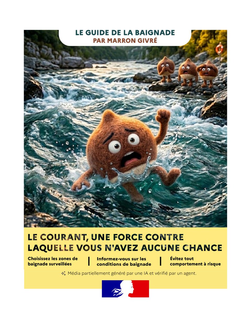 Prévention des risques en rivière pendant l'été