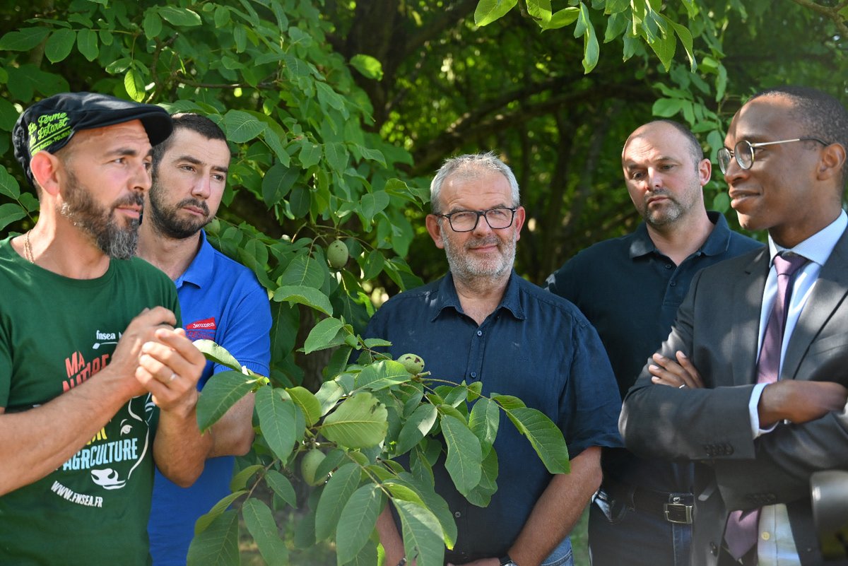 Sécheresse en Isère : soutien aux agriculteurs à Poliénas