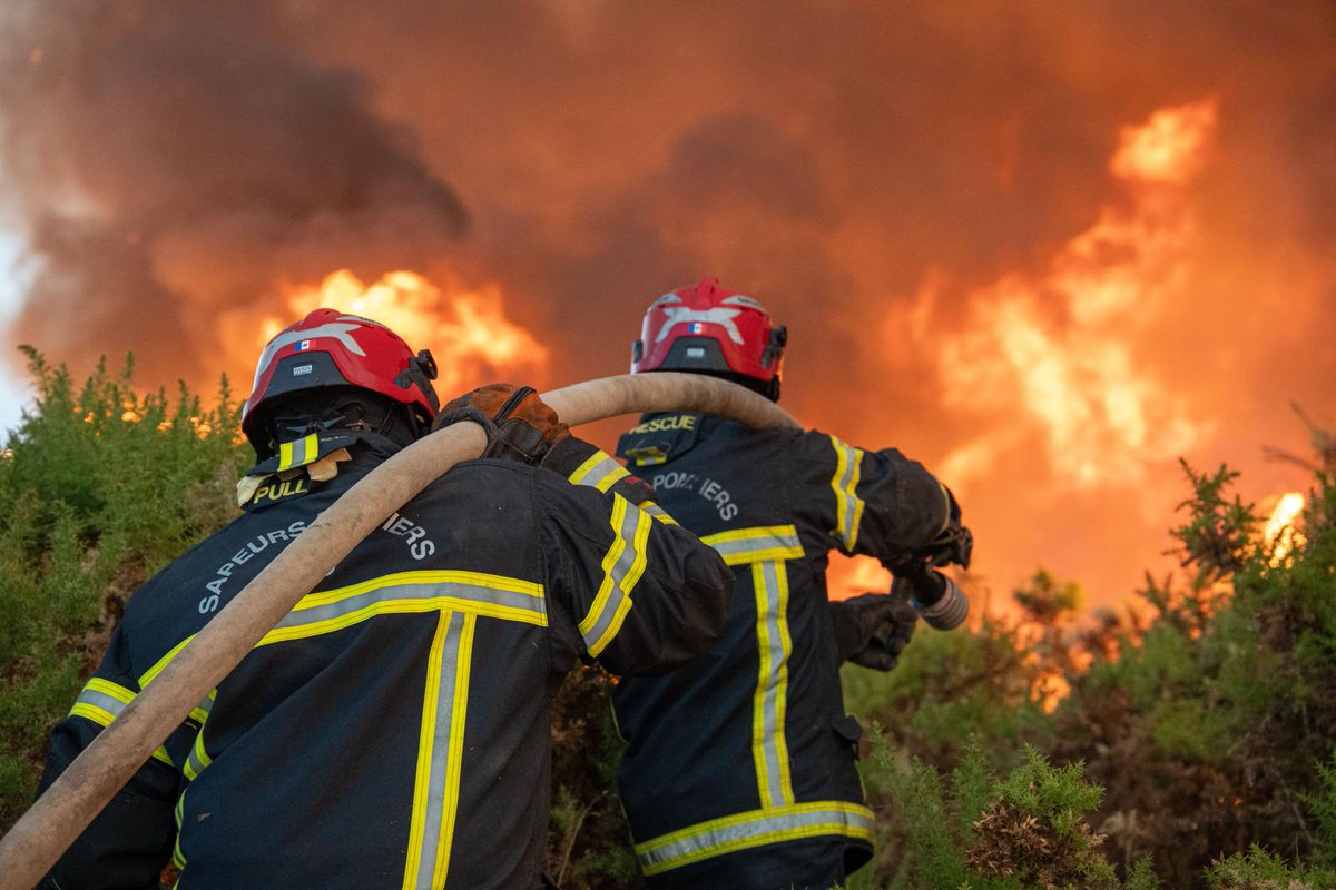 Incendie de Saint-Just : 230 hectares touchés, opérations en cours