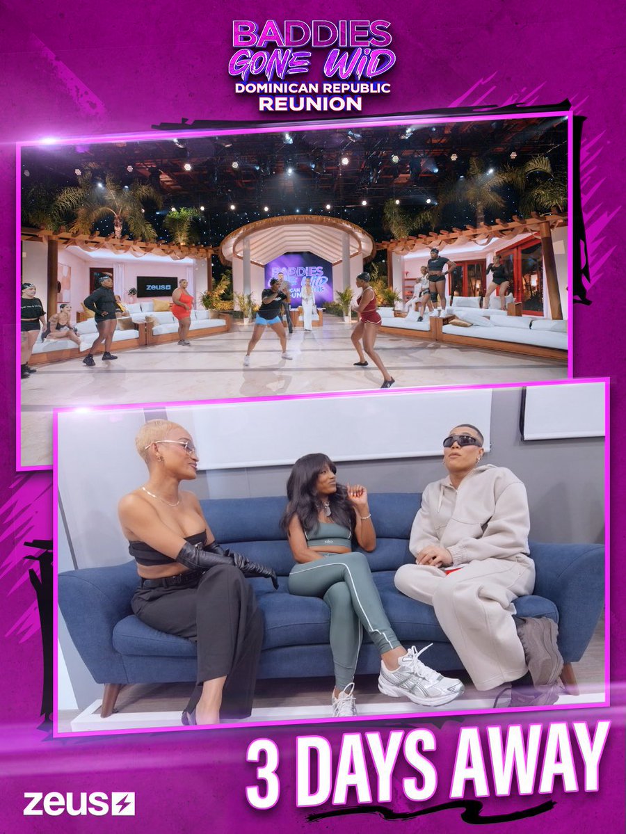 👏🏾We’re down to 3 DAYS!!! 🤯 The young lit #Baddies are almost back on your screens to stand on BUSINESS once & for ALL!!! 🔥 Drop those 🤪 if you’re EXCITED to tune in for the #BaddiesGoneWildDominicanRepublic REUNION PREMIERE on Sunday!!! 🇩🇴👇🏾
