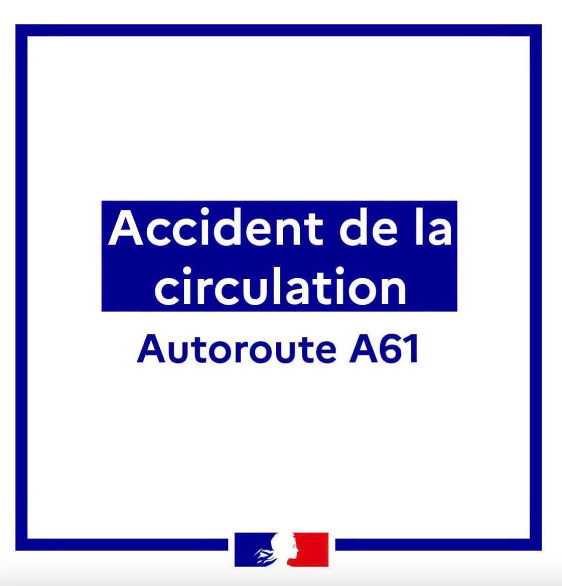 Accidents sur l'A61 entre Bram et Castelnaudary