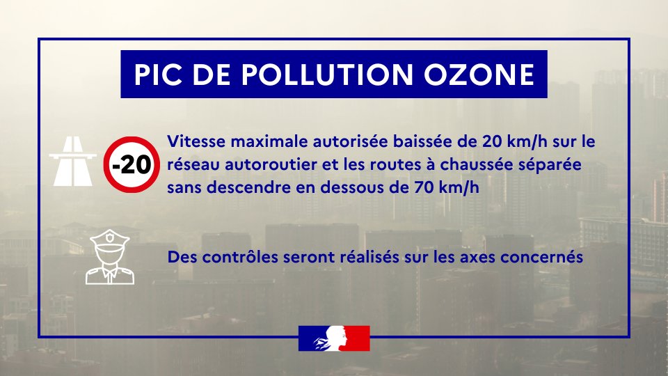 Épisode de pollution à l’ozone dans le Haut-Rhin