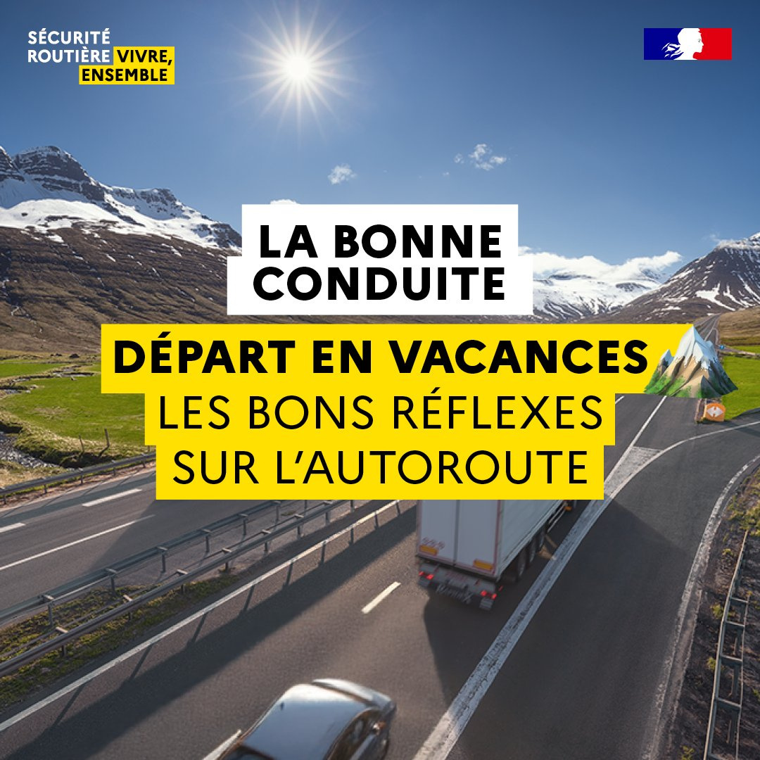 Conseils de sécurité routière pour les vacances