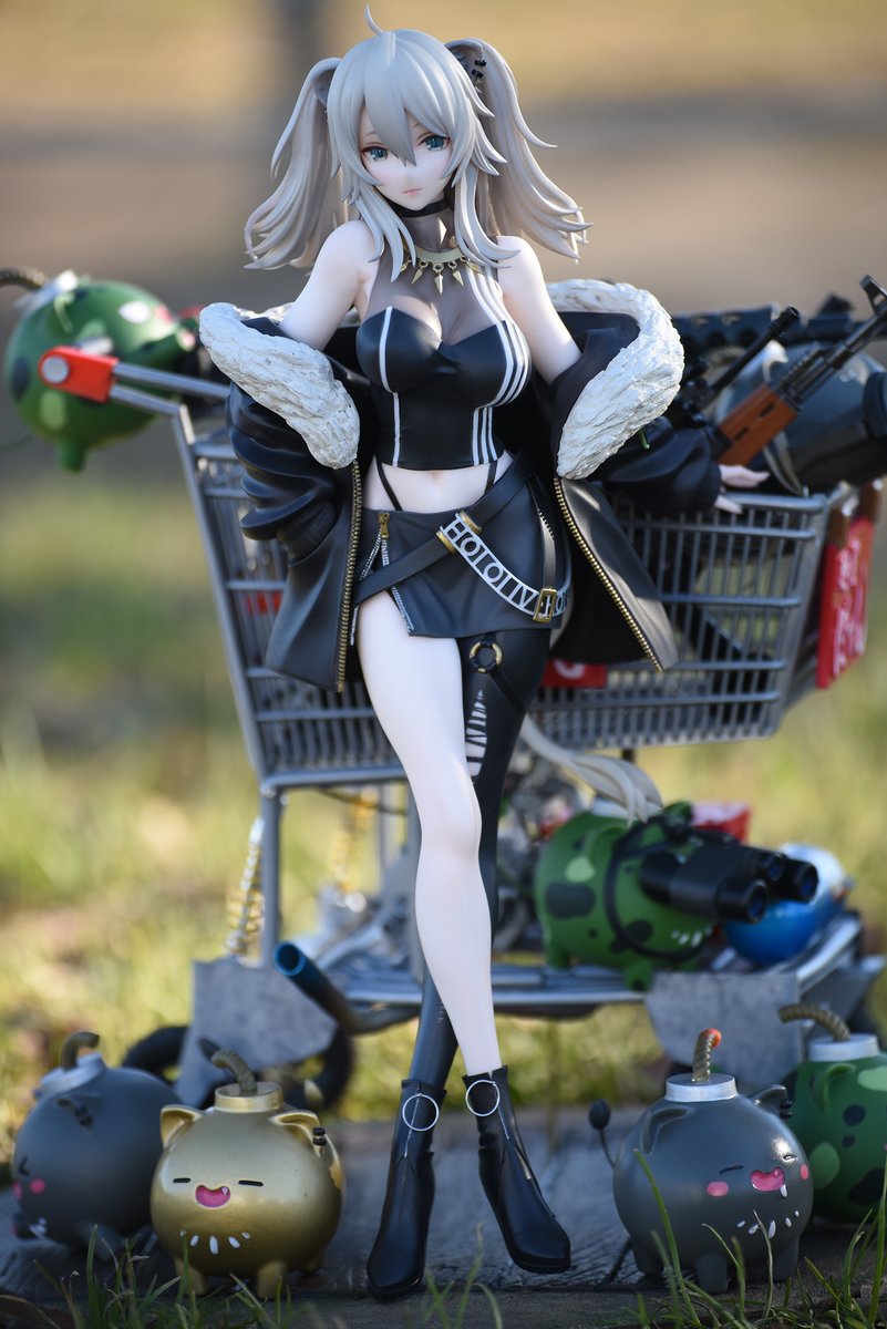 ホロライブ 1/7 獅白ぼたん ガレージキット フジヤマサンカク