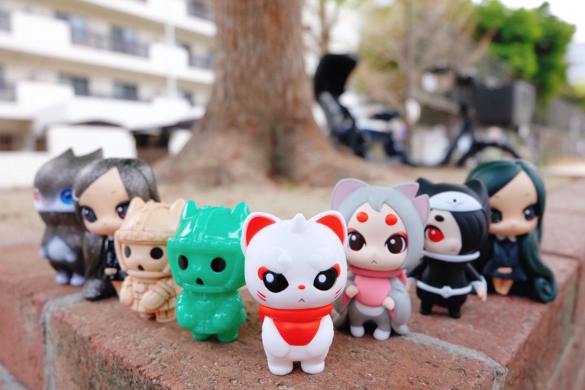 谷口亮宇宙忍者娘ソフビ